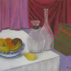 Kucharska Alina<br /><em>Martwa Natura</em><br />(pastel)