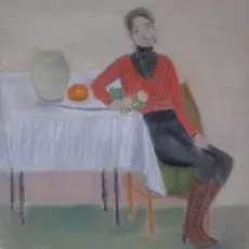 Rękawek Elżbieta<br /><em>Modelka</em><br />(pastel)