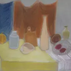 Kraszewska Jadwiga<br /><em>Martwa Natura</em><br />(pastel)