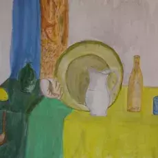 Kwiatkowska Janina<br /><em>Martwa Natura</em><br />(akwarela)