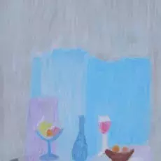 Piotrowska Eryka<br /><em>Martwa Natura</em><br />(pastel)