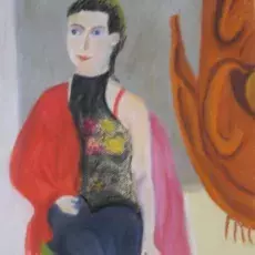 Pyzik Urszula<br /><em>Modelka</em><br />(pastel)