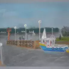 Alicja KUSIŃSKA - Port (pastel)