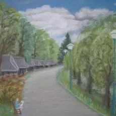 Elżbieta Binęda (pastel)