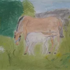 Bogumiła Cegielska (pastel)