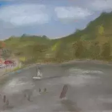 Mirosława Klepacka (pastel)