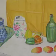 Kenig Teresa - Martwa natura ( pastel )