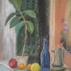 Langa Ignacy - Martwa natura ( pastel )