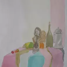 Rajca Krystyna - Martwa natura ( akwarela )