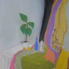 Rajca Krystyna - Martwa natura  ( pastel )