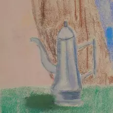 Tomacki Zenon - Martwa natura ( pastel )