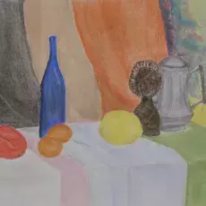 Błaszczak Alina - Martwa natura ( pastel )