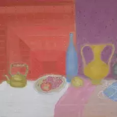 Jankowiak Alicja - Martwa natura ( pastel )