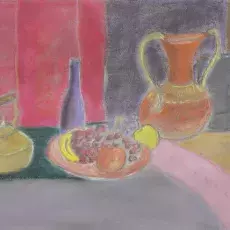 Klepacka Mirosława - Martwa natura ( pastel )