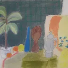Kraszewska Jadwiga - Martwa natura ( pastel )