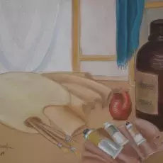 Miszewska Ewa - Martwa natura ( pastel )