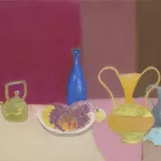 Okniańska Irena - Martwa natura ( pastel )