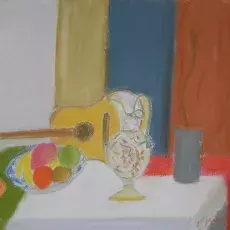 Potocka Emma - Martwa natura ( pastel )