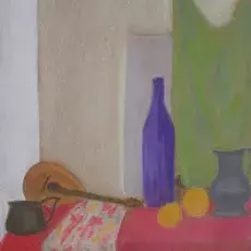 Potocka Emma - Martwa natura ( pastel )
