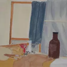 Średzińska Olcha - Martwa natura ( pastel )