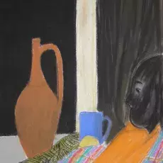 Wyrzykowska Helena - Martwa natura ( pastel )