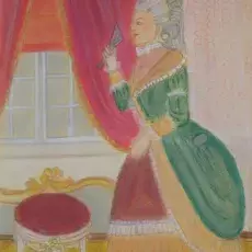 Gawieńczyk Ludmiła - Dom Uphagena ( pastel )