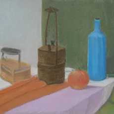 Błaszczak Alina - Martwa natura (pastel)