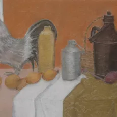 Błaszczak Alina - Martwa natura (pastel)