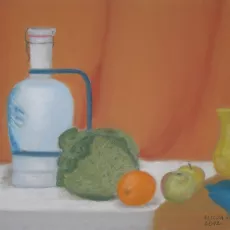 Jankowiak Alicja - Martwa natura (pastel)