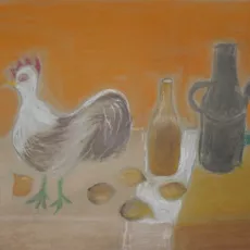 Kraszewska Jadwiga - Matrwa natura (pastel)