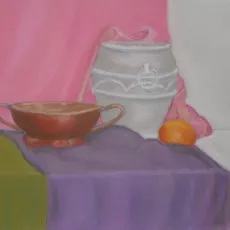 Rajca Krystyna - Martwa natura (pastel)