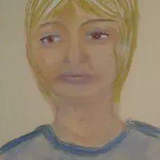 Hoppe Katarzyna - Portret (pastel)