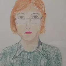 Kunowska Hanna - Portret (pastel)