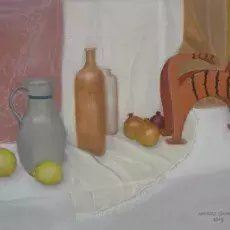 Jankowiak Andrzej - Martwa natura (pastel)
