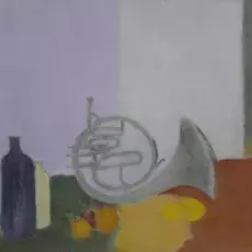 Okniańska Irena - Martwa natura (pastel)