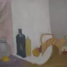 Okniańska Irena - Martwa natura (pastel)