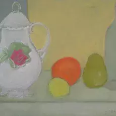 Potocka Emma - Martwa natura (pastel)