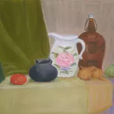 Rajca Krystyna - Martwa natura (pastel)