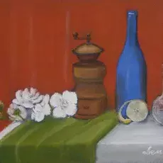 Sowińska Lena - Martwa natura (pastel)