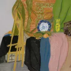 Stachowska Janina - Martwa natura (pastel)