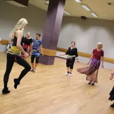 Zajęcia grupy "Taniec orientalny"